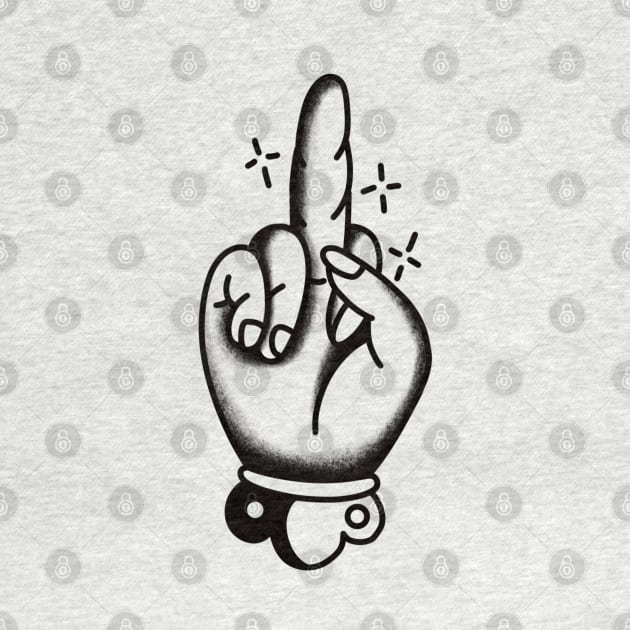 The non offensive middle finger. by LEEX337